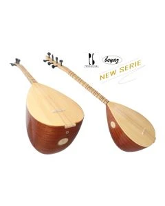2619 E-Akustik Saz Baglama Kisasap 39cm Korpus Beyaz direkt v. Hersteller