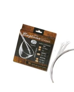 High Quality Baglama Strings 020 Saz Teli Saiten Beyaz mit Schlinge Loop Halkali