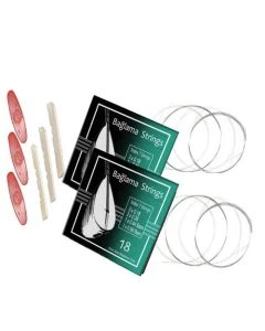 2 Set Baglama saz Strings for shortneck kisasap kurzhals ST18 mizrap Plek Set