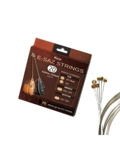 Elektro Saz Baglama Teli Saiten E-Baglama E20PR Ball End Normal Tension