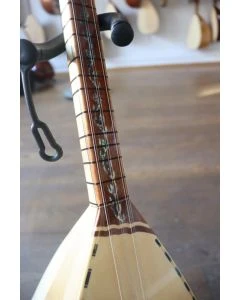 Pro MAHAGONI Baglama Saz Kurzhals Akustik oder Auswahl mit EQ Preamp Beyaz 2688