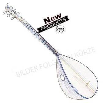 Lefthand Pro Kurzhals Baglama Saz Mahagoni Korpus Direkt vom Hersteller 2693