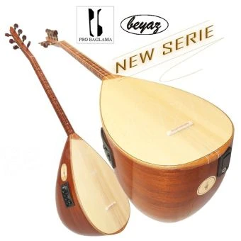 2720 Pro Kurzhals Baglama EQ-USB Saz Mahagoni Korpus Direkt vom Hersteller