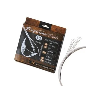 Saz Baglama Saiten mit Schlinge 018PR-NT Hohe Qualität Strings Saz Teli
