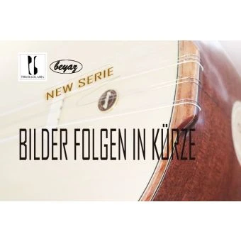 2735 Pro Baglama Saz Kurzhals 39K Akustik oder Auswahl mit EQ Preamp Beyaz