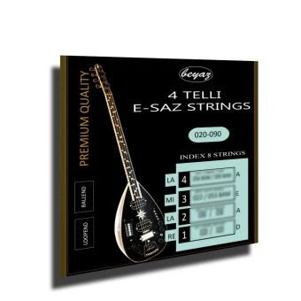 New 4 Telli Pro Quality Strings (018) Elektro Baglama E Saz Saiten Loopend