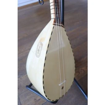 Pro MAHAGONI Baglama Saz Kurzhals Akustik oder Auswahl mit EQ Preamp Beyaz 2688
